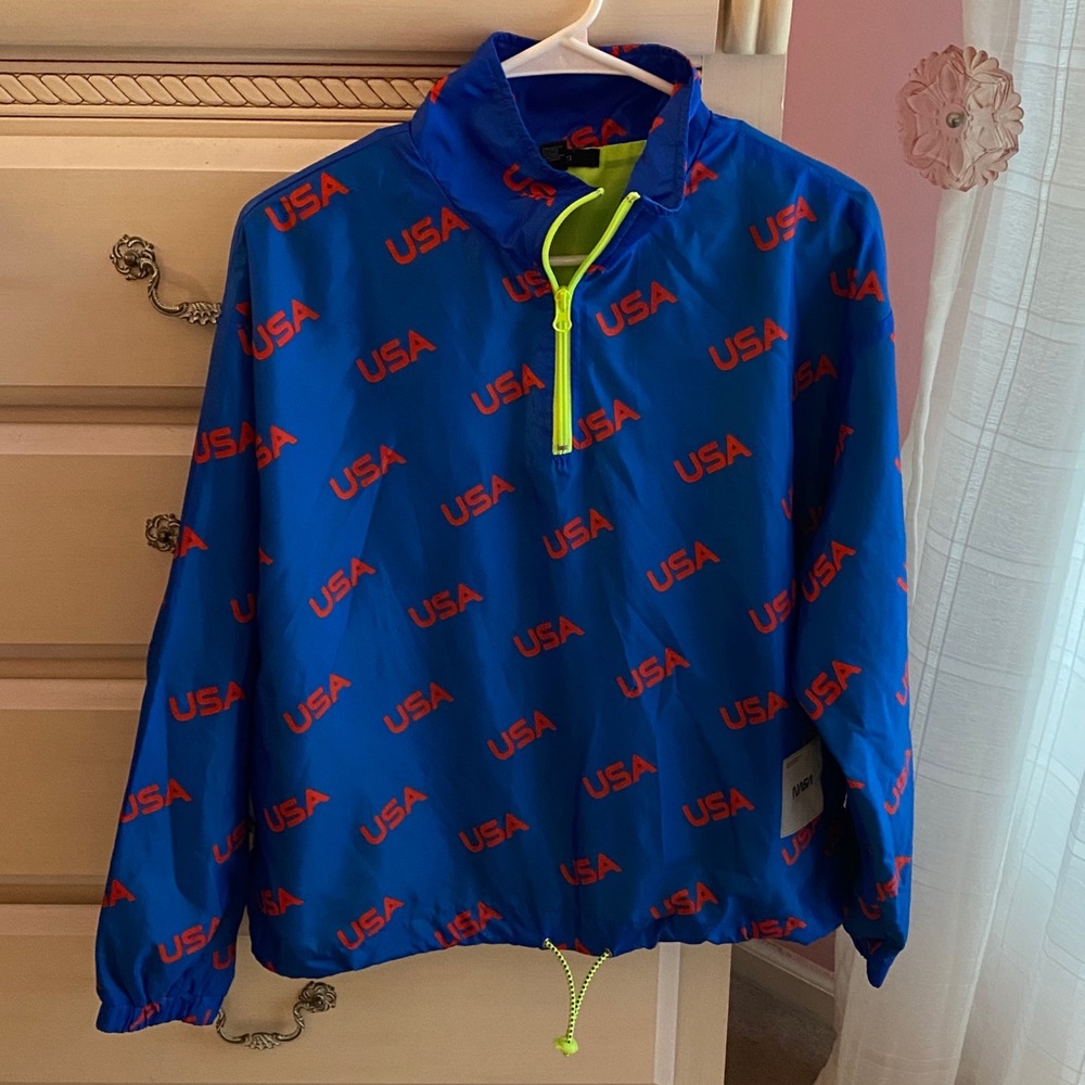 Blue USA Jacket